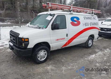 2008 Ford E-250 Commercial/Recreational из США, поврежденный, VIN 1FTNE24L38DB01318